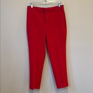 Banana Republic Red Trousers